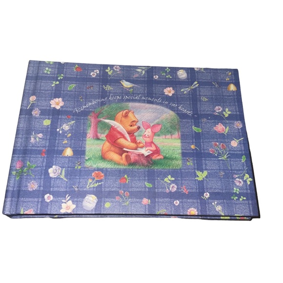 Vintage Winnie Pooh memory book & greeting card set - Picture 2 of 5